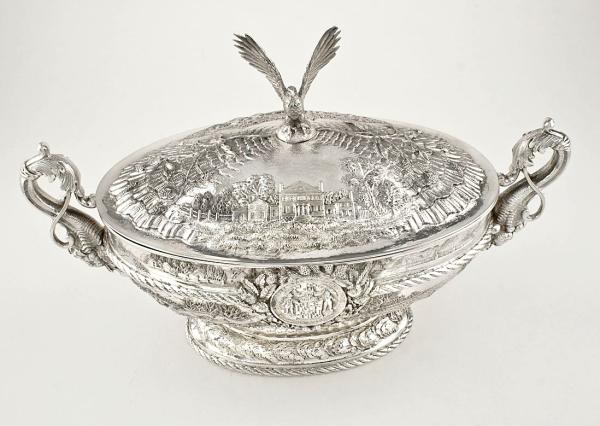 USS Maryland Silver Service